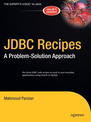 cover image of JDBC Recipes